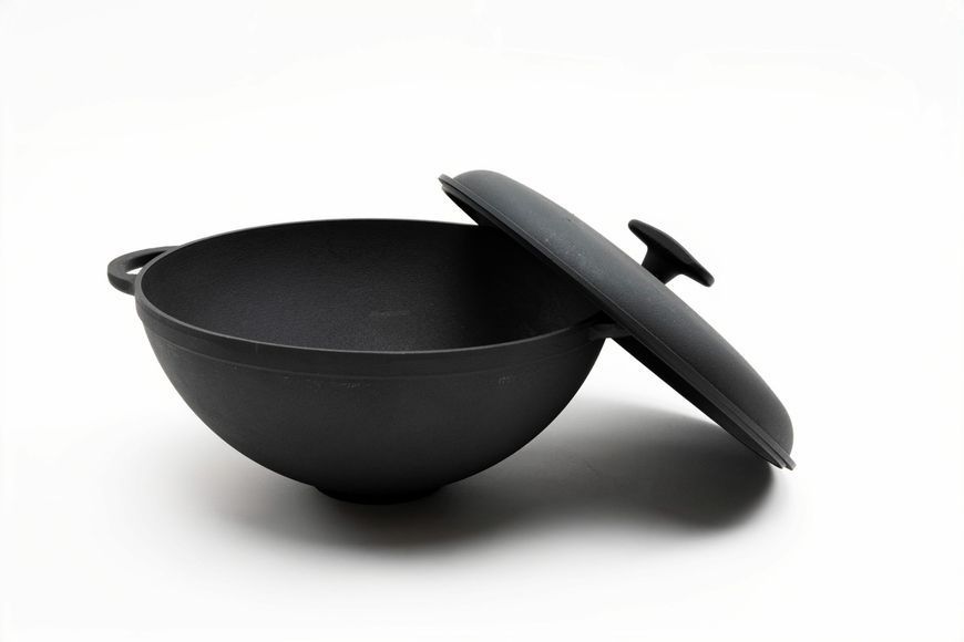 Казан-сковорода WOK 5,5 л 300&times;130 с крышкой ТМ SYTON 3013W-K фото