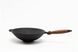 Сковорода чавунна WOK 26&times;8 з кришкою-сковородою та дерев&rsquo;яною ручкою ТМ SYTON 2680WH-KS фото 3