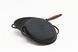 Сковорода чавунна WOK 26&times;8 з кришкою-сковородою та дерев&rsquo;яною ручкою ТМ SYTON 2680WH-KS фото 2