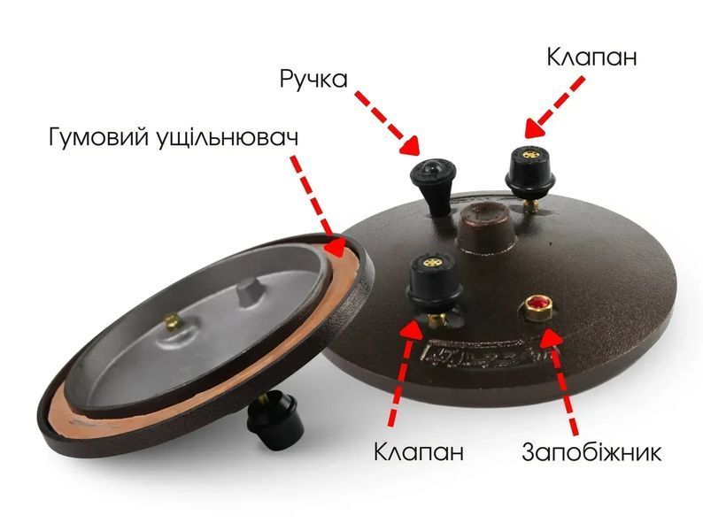 Афганський казан-скороварка 15 л комбінований Rashko Baba RB15 фото