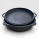 Казан чавунний узбецький 12 л WOK Davr Metall з кришкою-сковородою DM12-2 фото 3