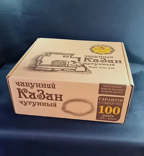 Казан чугунный узбекский 8 л WOK 