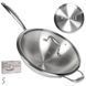 Сковорода WOK &Oslash; 28см RAVELLE зі скляною кришкою R38373 фото 1